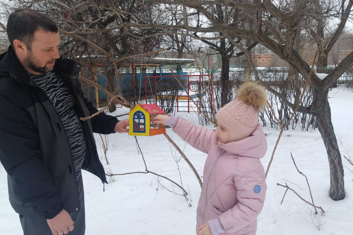 Более одной тысячи учебных заведений Волгоградской области приняли участие в акции «Покормите птиц»