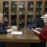 Александр Дронов и Елена Цунаева обсудили опыт региона по реализации проектов благоустройства