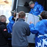 С начала спецоперации подмосковные единороссы направили фронту более 18 тысяч тонн помощи