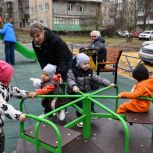 При поддержке «Единой России» в Донецке создали новое игровое пространство для детей