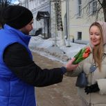 Цветы для рязаночек: праздничная акция к 8 Марта