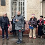 Евгений Попов принял участие в памятной акции в Кунцеве