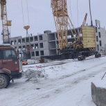 «Партдесант» «Единой России» в Новосибирске проконтролировал ход строительства школы на 825 мест