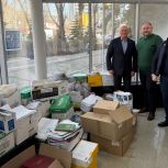 Сторонники и партийцы Октябрьского района приняли участие в сборе макулатуры