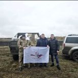 Секретарь Тербунского МО доставил гуманитарную помощь на фронт