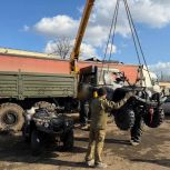 Альметьевские волонтеры доставили очередной груз участникам СВО