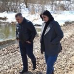 Юлия Феоктистова ознакомилась с работами по подготовке Сапожковского округа к паводку: под угрозой отсечения три населенных пункта