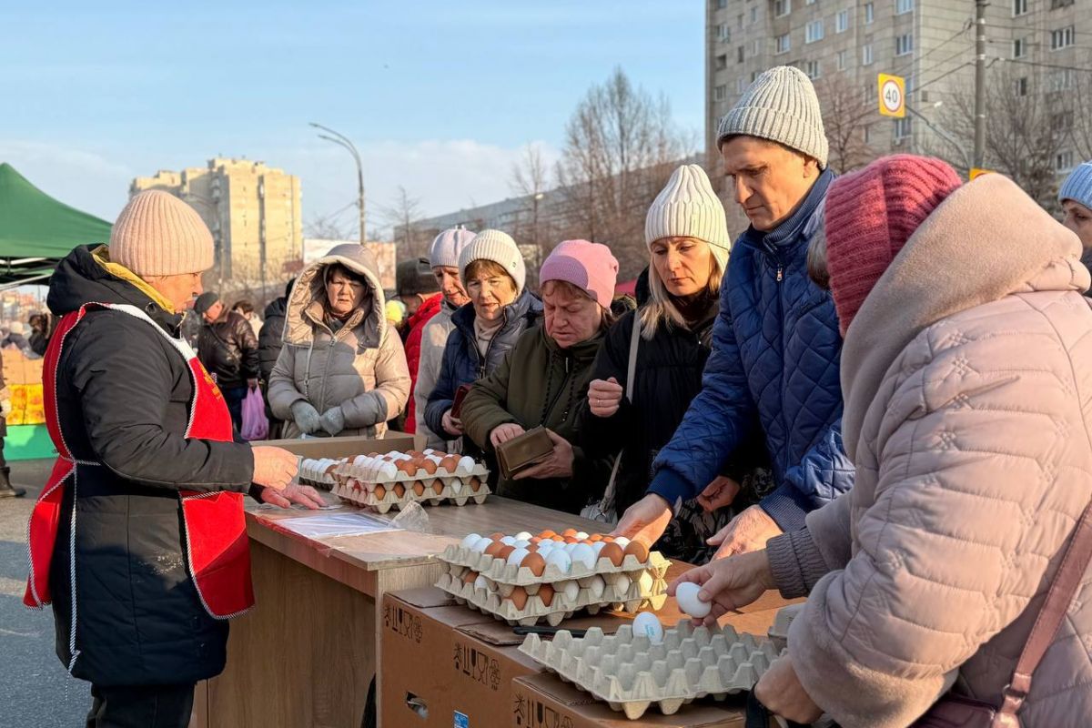 По инициативе «Единой России» в Ульяновске прошла первая продовольственная ярмарка весеннего сезона