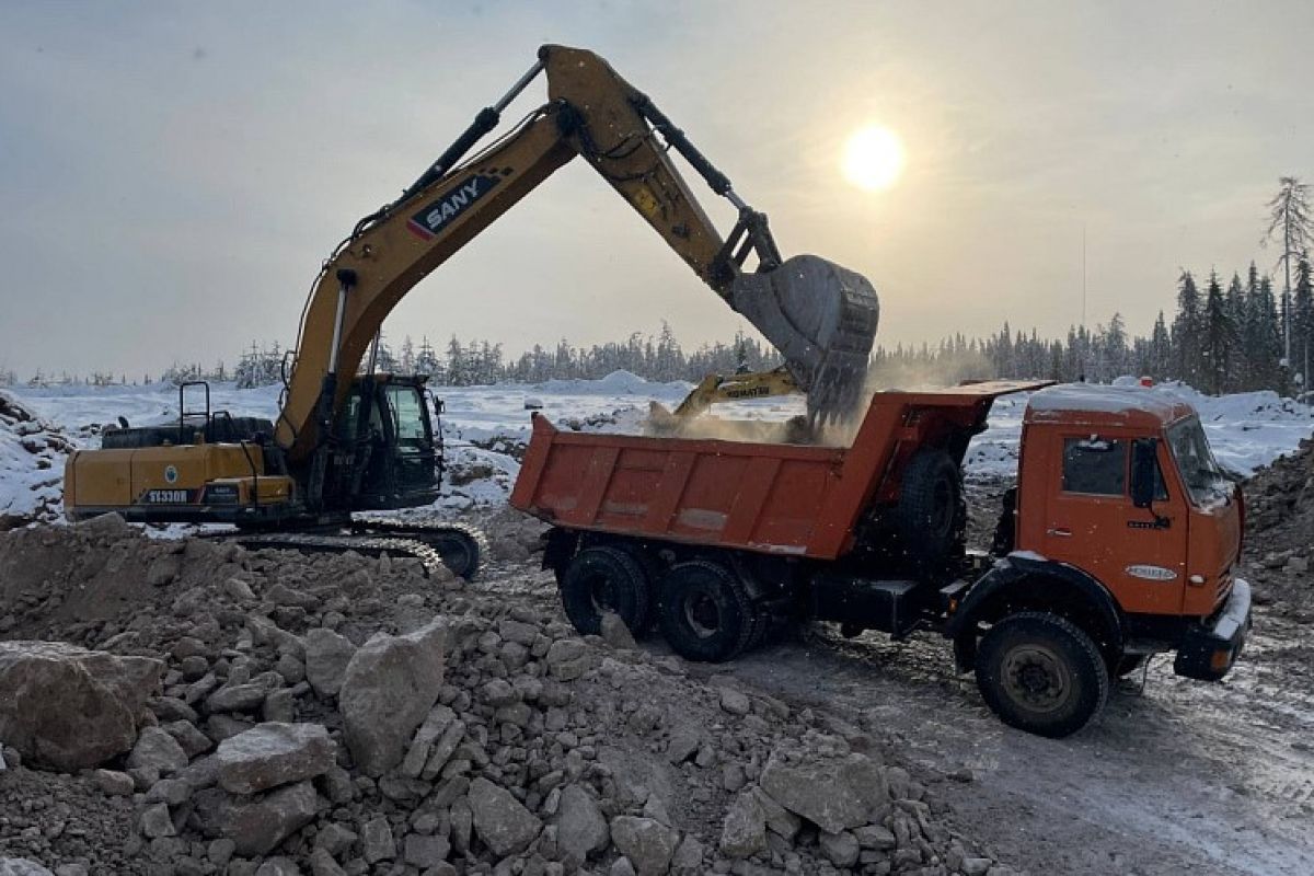 Продолжается ремонт автодороги Архангельск – Мезень