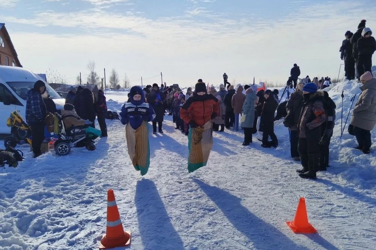 В кемеровском поселке прошел спортивный праздник
