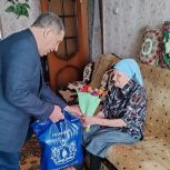 Сергей Филиппов поздравил с днем рождения ветерана Великой Отечественной войны из Скопинского округа