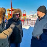 «Городская среда»: По поручению секретаря реготделения Партии, губернатора Владислава Кузнецова секретарь Анадырского городского местного отделения провел мониторинг общественных территорий в окружной столице