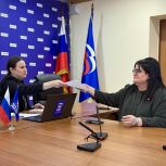 Наталья Западнова подала документы на предварительное голосование партии