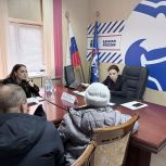 Депутат Госдумы провела прием граждан