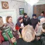 «Единая Россия»  поздравила блокадницу с днём рождения