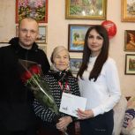 В Северодонецке поздравили ветерана Евдокию Вихрову со 100-летием