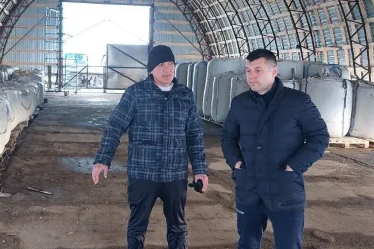 Алмаз Мингулов проводит объезд фермерских хозяйств Аксубаевского района