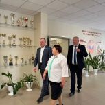 Олег Димов с рабочим визитом посетил Сакмарский район