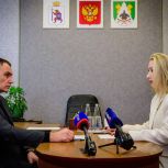 Юрий Зайцев встретился с финалистом Всероссийского конкурса молодых управленцев «Лидеры села - 2025»