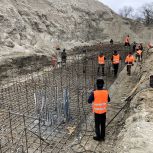 Продолжается капитальный ремонт на автодороге Новопавловск - Прохладный - Моздок в КБР