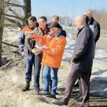 Роман Иголкин и Антон Астафьев проинспектировали готовность к паводку в Железнодорожном районе