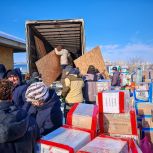 Из Кизильского округа отправили уже 35-й гуманитарный конвой
