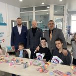 В штабе общественной поддержки «Единой России» в Рязани прошёл фестиваль для детей с ОВЗ и их родителей