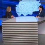 Наталья Суворова рассказала о результатах работы блока ведомств, которые она курирует в регионе в рамках проекта «Час с зампредом»