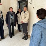 «Единая Россия» проинспектировала ход капитального ремонта в школе №4 города Балтийска