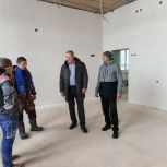 Партийный десант Зубово-Полянского района ознакомился с ходом проведения капитального ремонта МБОУ «Ново-Выселская СОШ»