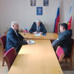 Депутат «Единой России» Вячеслав Василенко провёл личный приём жителей станицы Советской