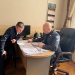 Роман Иголкин провел рабочую встречу с участником программы «ГЕРОИ62» Вячеславом Вышинским