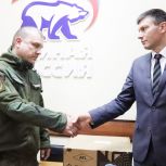 Курские партийцы встретились с героем с позывным «Хакас»