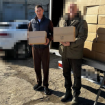 При поддержке депутата Госдумы Виктора Водолацкого передан груз помощи в казачью бригаду имени Платова в ЛНР