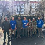 Марина Белькова передала очередную партию гуманитарной помощи военнослужащим на передовую
