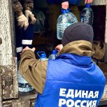 Волонтерам лагеря «Курский рубеж» доставлена помощь от партийцев Нижнего Новгорода