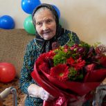 Участница Великой Отечественной войны Зоя Ивановна Селянская из Спасского округа отметила вековой юбилей