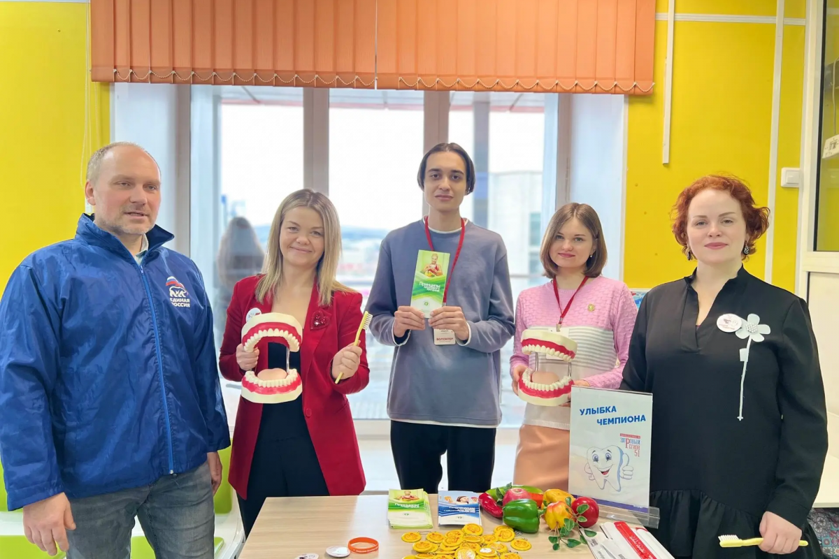 «Единая Россия» организовала в Мурманске урок здоровья для детей
