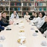 Участник СВО Эдуард Шонов встретился с волонтёрами Нижегородского района и жёнами бойцов СВО