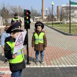В детских садах Чеченской Республики прошли уроки ПДД по проекту «Безопасные дороги»