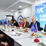 Депутаты поздравили женщин - руководителей сельских производств с 8 Марта