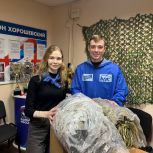 Единство тыла и фронта: молодогвардейцы САО отправили гуманитарную помощь бойцам СВО