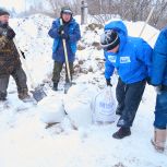 Волонтеры-единороссы готовы помогать жителям во время паводка в Тюменской области