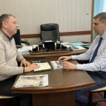 Депутат «Единой России» провел рабочую встречу с руководством Лискинского района