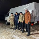 «Единая Россия» и спортсмены доставили гуманитарную помощь в зону СВО