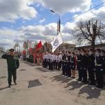 В Красном Яре прошел строевой смотр