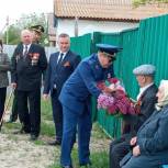 В Сарпинском районе с годовщиной Победы поздравили ветеранов Великой Отечественной войны