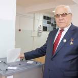 В Хасавюрте в предварительном голосовании принял участие Народный Герой Дагестана