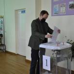 Александр Сидякин проголосовал в Кармаскалинском районе