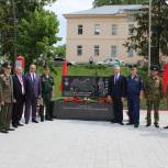 В Шемышейке открыт памятный знак землякам-пограничникам и участникам боевых действий
